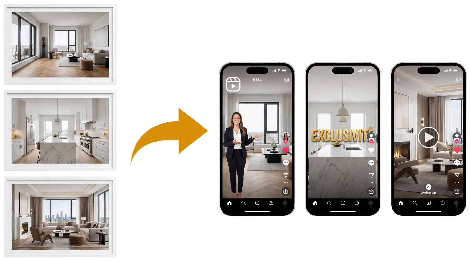 Transformez vos photos immobilières en vidéos virales avec ImmoReels