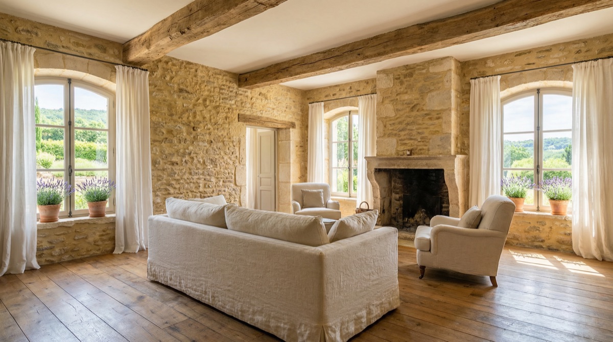 Maison en pierre Provence sans agent