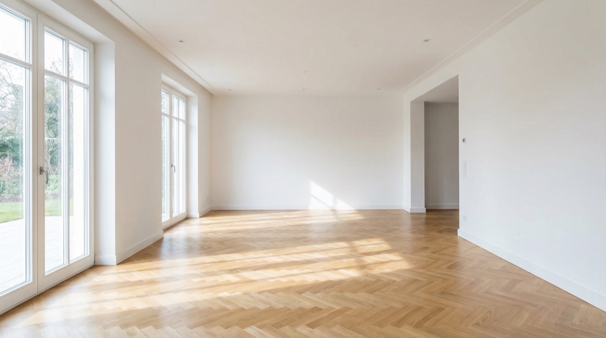 Pièce vide avant staging virtuel