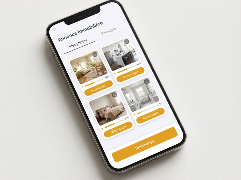 Import de photos immobilières dans ImmoReels