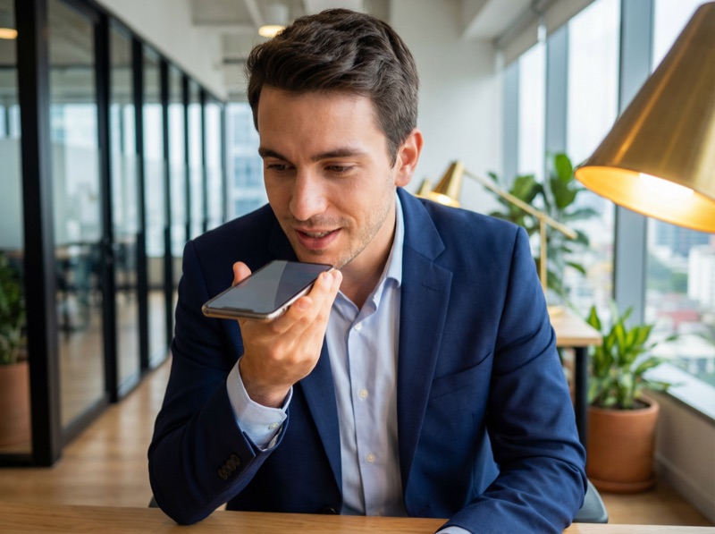 Clonage de voix pour avatar IA immobilier